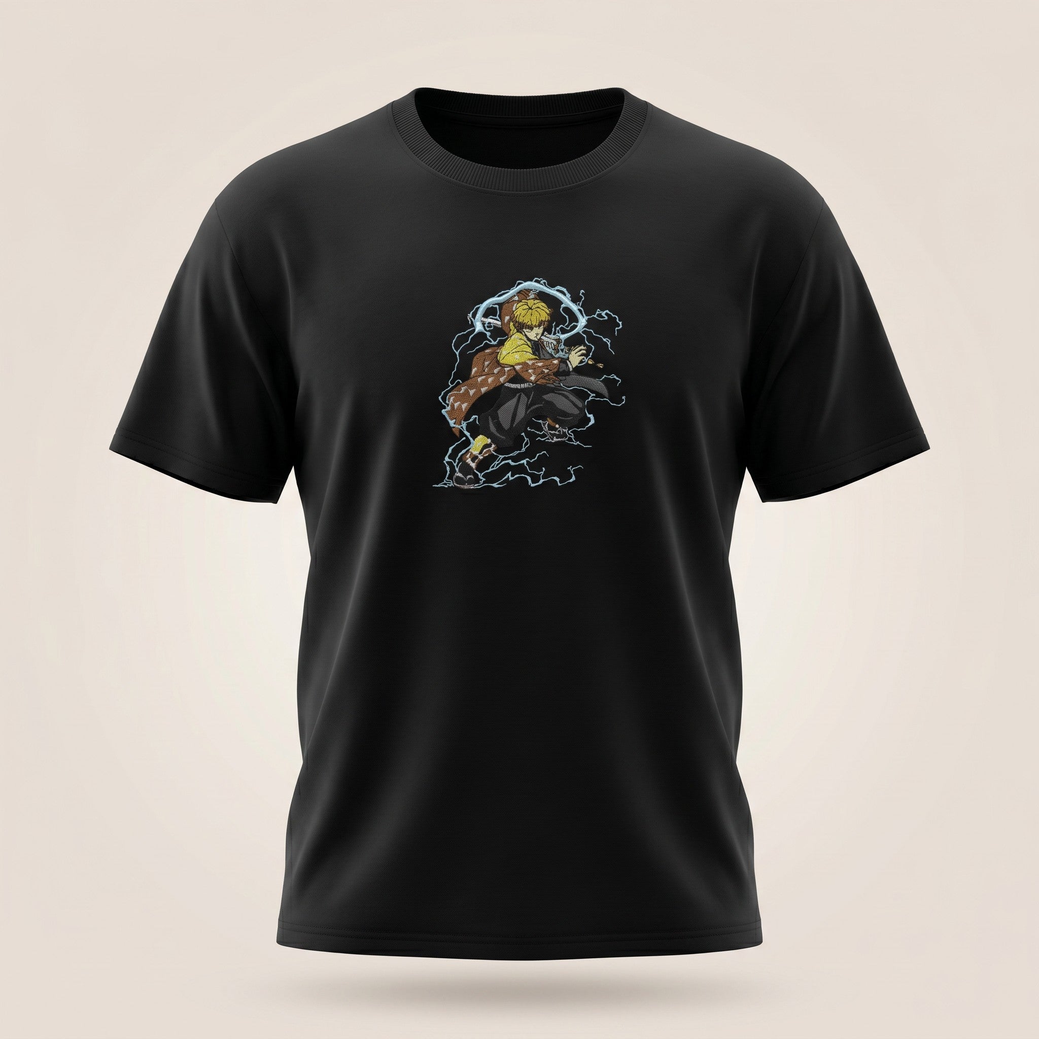 Zenitsu Embroidered Oversized T-Shirt
