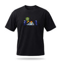 Krishna Divine Eyes Embroidered Oversized T-Shirt