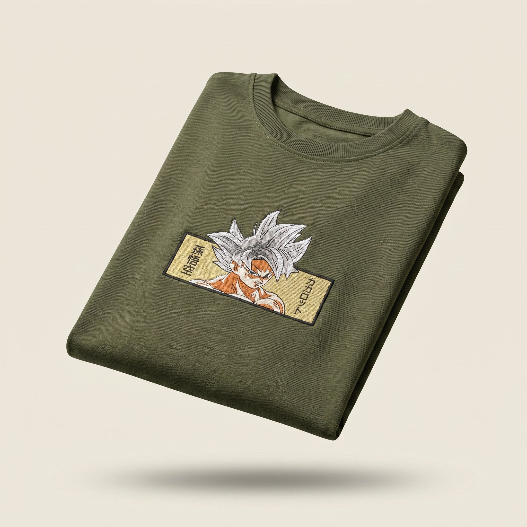Ultra Instinct Goku Embroidered T-Shirt