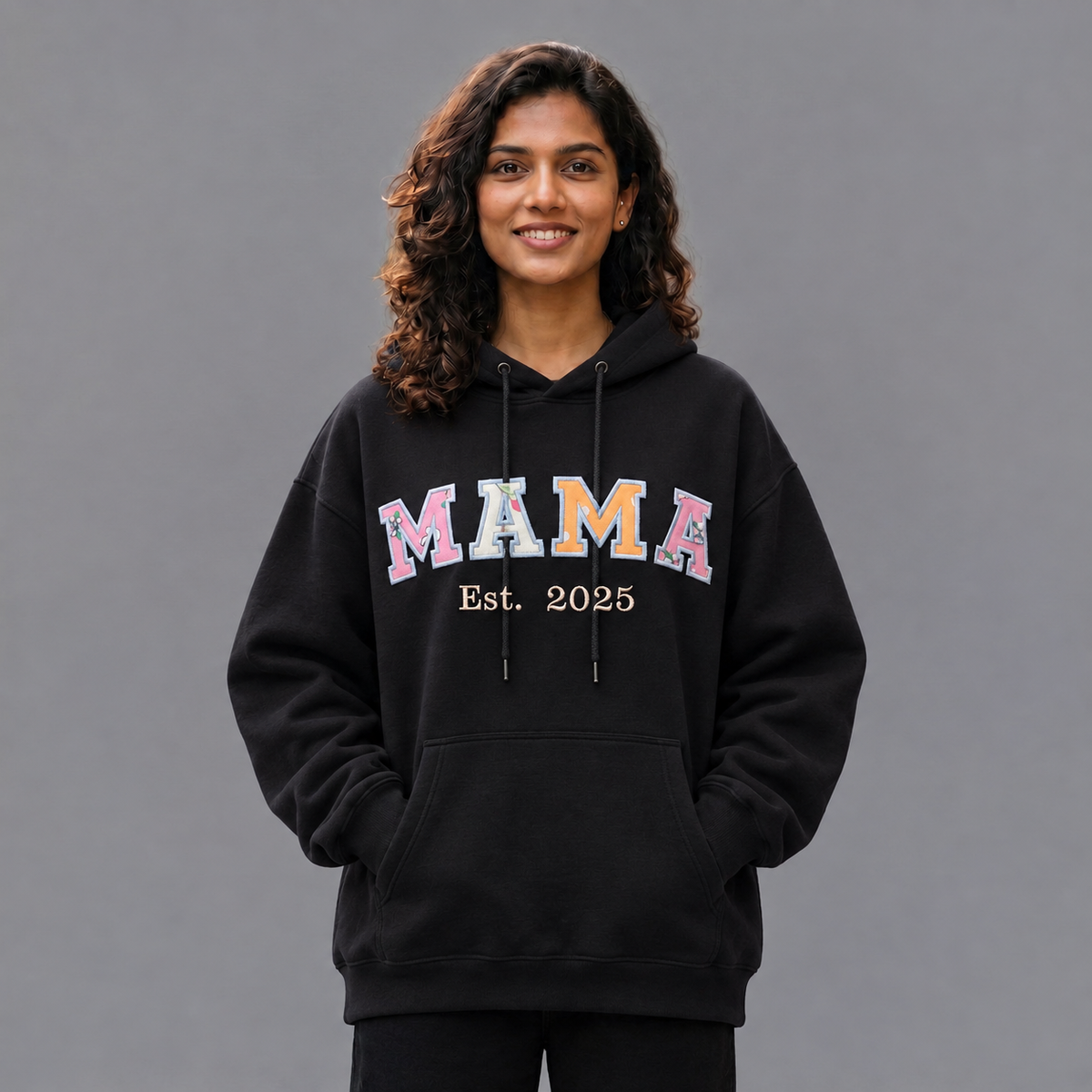 MAMA Custom Hoodie | Made from Baby Memories